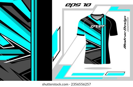 Vector  sports shirt jersey design template 3d
