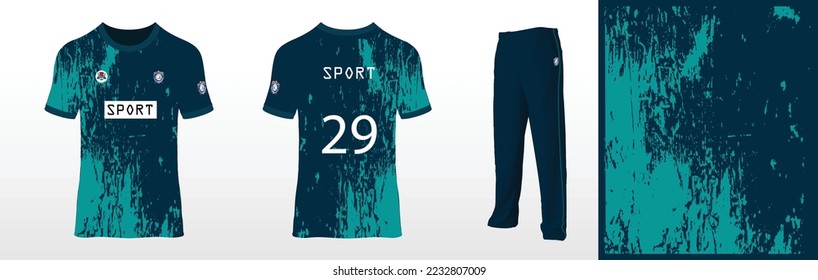 Vector sports team kit uniform design