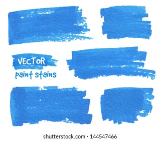 Vector spot of paint drawn by felt pen