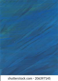 Vector spot of paint drawn by acrylic