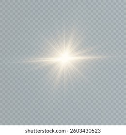 	
Vector spotlight. A bright beam of light. Transparent realistic effect. Stage lighting.Vector	