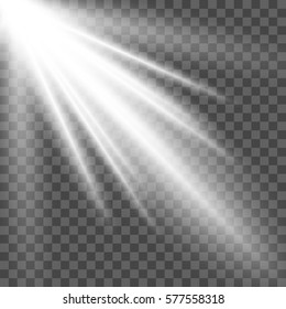Vector spotlight. Light effect
