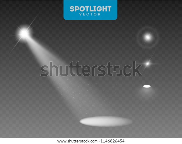 Vector Spotlight Light Effect Eps 10 Stock Vector (Royalty Free ...