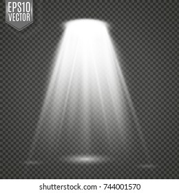 Vector spotlight. Light effect.Vector illustration