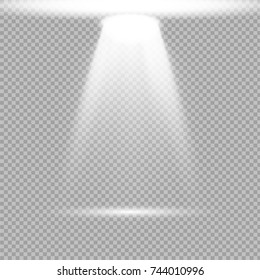 Vector spotlight. Light effect.Vector illustration