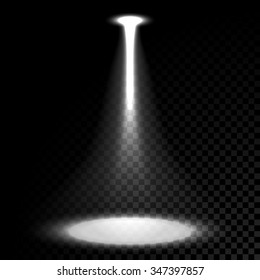 Vector spotlight scene