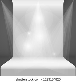 Vector Spotlights background