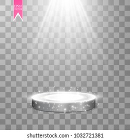 Vector Spotlights. Scene. Light Effects