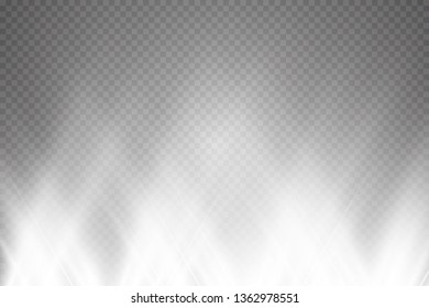 Vector Spotlights. Scene. Light Effects.