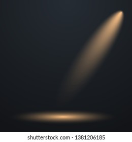 Vector spotlights. Scene. Light Effects. Vector illustration EPS10