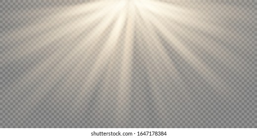 Vector Spotlights. Scene. Light Effects