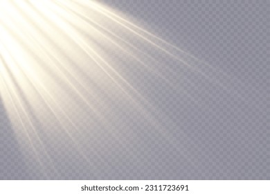 Vector Spotlights. Scene. Light Effects.