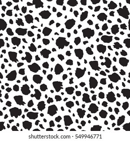 Vector spotted seamless pattern