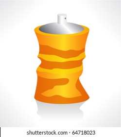 Vector Spray tin icon