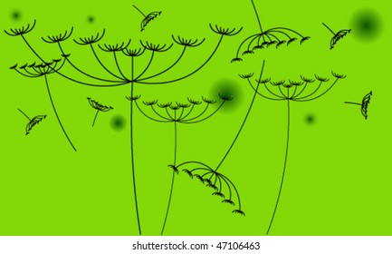 Vector Spring background