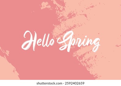 Vector spring banner. Seamless pattern on the theme of spring. For the design of business cards, banners, publications on social networks.