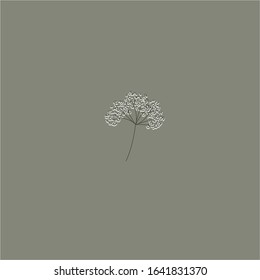 
vector spring flower and leaf for produce