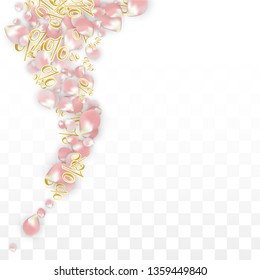 Vector Spring or Summer Sale Background with Petals and Percent for  Cards Design. Good for Special Hot Holiday Discount Offer, Black Friday, Fashion Promotion Action. Romantic Sakura Illustration