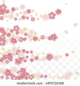 Vector Spring or Summer Sale Background with Flowers and Percent for  Layout Design. 