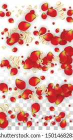 Vector Spring or Summer Sale Background with Flowers and Percent for  Banner Design. Good for Special Hot Holiday Discount Offer, Black Friday, Fashion Promotion Action. Romantic Rose Illustration.