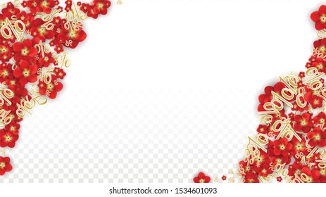 Vector Spring or Summer Sale Background with Flowers and Percent for  Web Design. Good for Special Hot Holiday Discount Offer, Black Friday, Fashion Promotion Action. Romantic Rose Illustration.