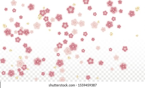 Vector Spring or Summer Sale Background with Flowers and Percent for  Banner Design. Good for Special Hot Holiday Discount Offer, Black Friday, Fashion Promotion Action. Romantic Sakura Illustration