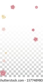 Vector Spring or Summer Sale Background with Flowers and Percent for  Poster Design. Good for Special Hot Holiday Discount Offer, Black Friday, Fashion Promotion Action. Romantic Sakura Illustration