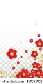 Vector Spring or Summer Sale Background with Flowers and Percent for  Template Design. Good for Special Hot Holiday Discount Offer, Black Friday, Fashion Promotion Action. Romantic Rose Illustration.