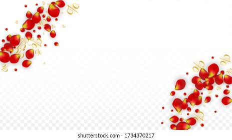 Vector Spring oder Summer Sale Hintergrund mit Blumen und Prozent für Kartendesign. Gut für ein besonderes Hot Holiday Angebot, Black Friday, Fashion Promotion Action. Romantische Rosendarstellung.