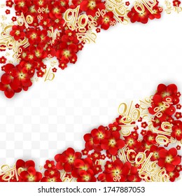 Vector Spring or Summer Sale Background with Flowers and Percent for  Flyer Design. Good for Special Hot Holiday Discount Offer, Black Friday, Fashion Promotion Action. Romantic Rose Illustration.