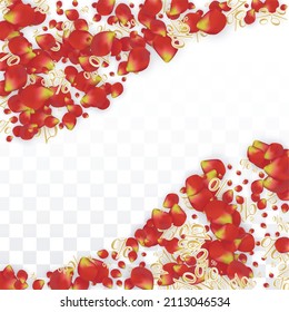 Vector Spring or Summer Sale Background with Flowers and Percent for  Flyer Design. Good for Special Hot Holiday Discount Offer, Black Friday, Fashion Promotion Action. Romantic Rose Illustration.