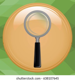 Vector spy glass Icon