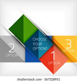 Vector square abstract background