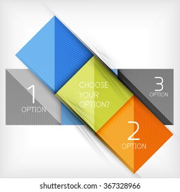 Vector square abstract background