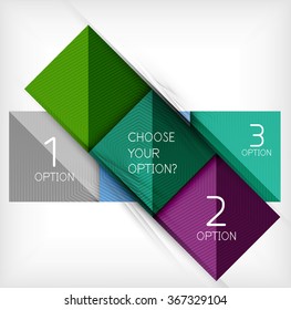 Vector square abstract background