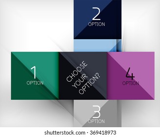 Vector square abstract background