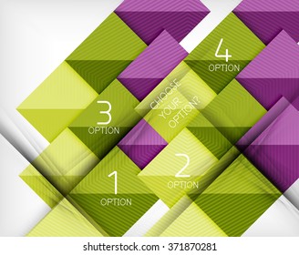 Vector square abstract background