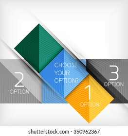 Abstrakter Vektorhintergrund. Infografik-Design-Konzept