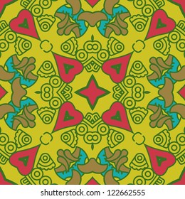 Vector square decorative design element