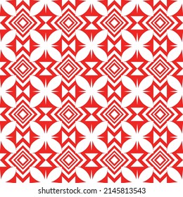 Vector Square Floral Pattern Seamless Exotic Decorative Fabric Pattern  And Grind Other Patterns As Needed