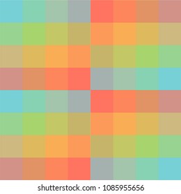 vector square grid seamless pattern