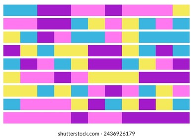 Vector Square Neon Colors Background Abstract for your Graphic Resource Design