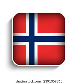 VectorSquare Norwegen Flag Symbol