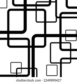 vector square pattern background illustration design