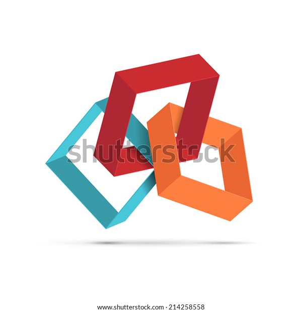 Vector Square Sign Stock Vector (Royalty Free) 214258558