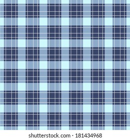 vector squared seamless blue fabric, background
