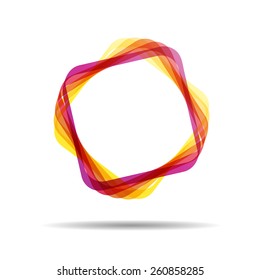 Vector Squares Background