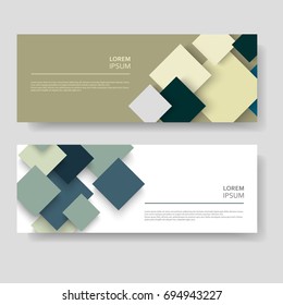 Vector squares design. Modern abstract colors background