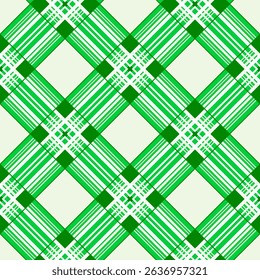 Vector - squares scottish style seamless pattern.