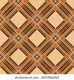 Vector - squares scottish style seamless pattern.